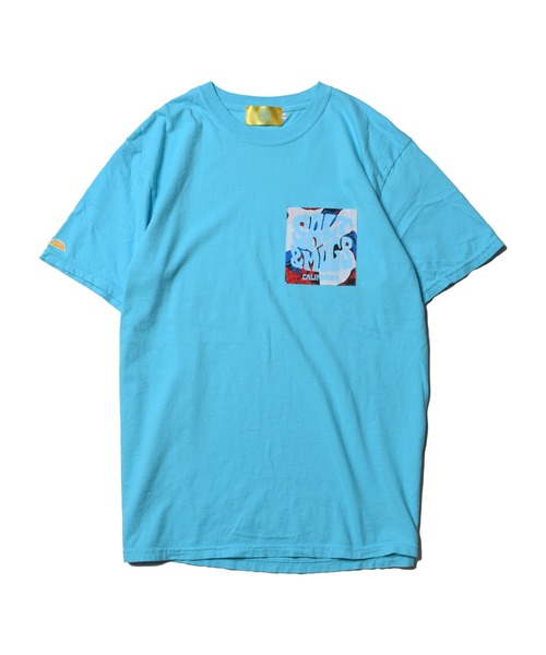 SALT&MUGS(ソルトアンドマグス)の「VINTAGE FABRIC PKT TEE(Tシャツ/カットソー・メンズ・ブルー/オレンジ/ホワイト/イエロー・SMALL/MEDIUM/X-LARGE/LARGE)」の22枚目の写真