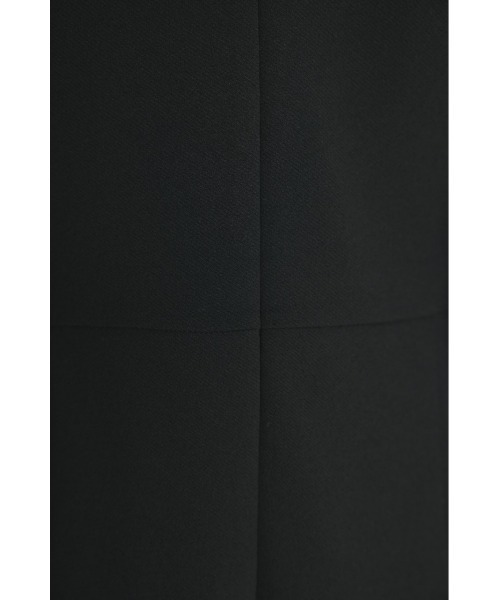 ランタンスリーブジャージーワンピース