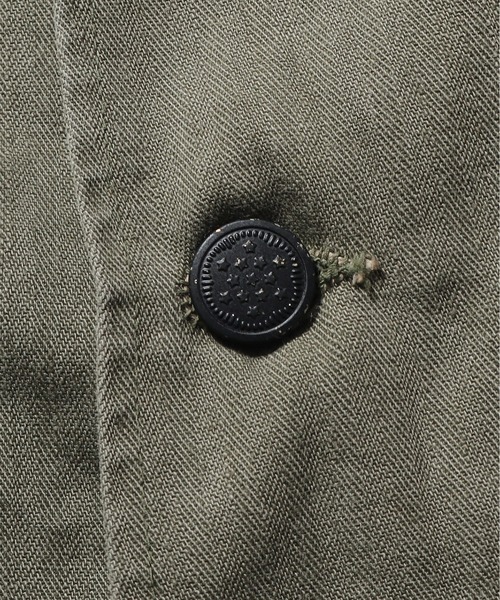 orSlow(オアスロウ)の「orSlow/オアスロウ US ARMY M43 HBT JACKET ミリタリージャケット(ミリタリージャケット・メンズ・グリーン・3/4/2)」の7枚目の写真