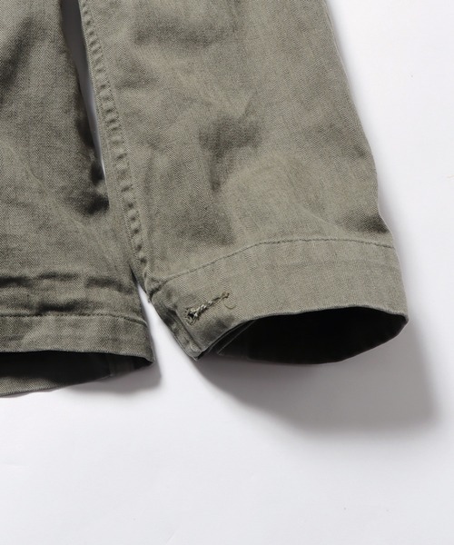 orSlow(オアスロウ)の「orSlow/オアスロウ US ARMY M43 HBT JACKET ミリタリージャケット(ミリタリージャケット・メンズ・グリーン・3/4/2)」の8枚目の写真