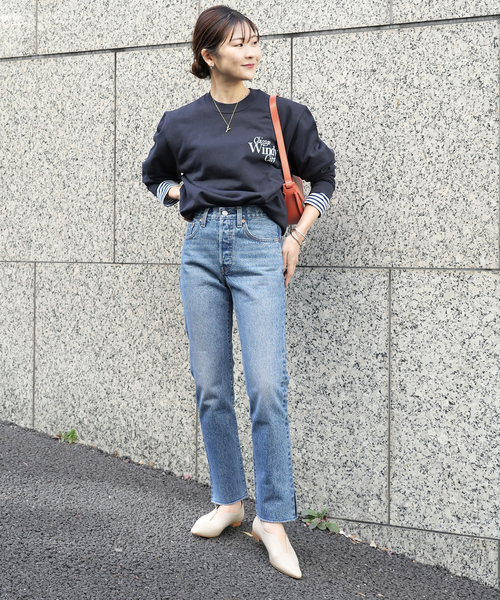 追加》【Levi's/リーバイス】SLOBE別注501デニムパンツ（デニム
