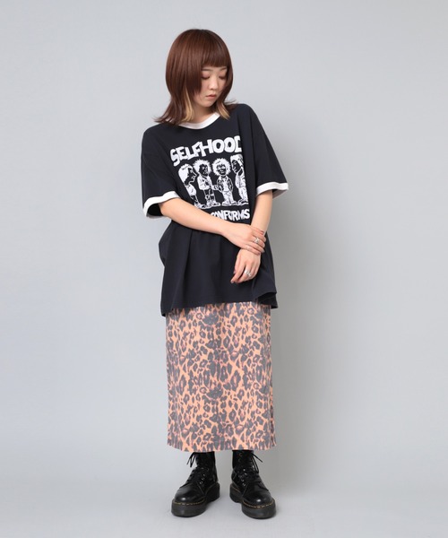 RNA（アールエヌエー）の「M2063 ＳＥＬＦＨＯＯＤリンガーＢＩＧ　Ｔ（Tシャツ/カットソー・レディース・ライトブルー/ホワイト/スミクロ・MEDIUM）」の15枚目の写真