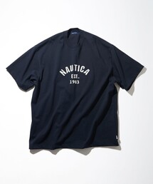 NAUTICA | NAUTICA/ノーティカ Felt Pach Arch Logo S/S/フェルト パッチ アーチロゴ ショートスリーブTシャツ(Tシャツ/カットソー)