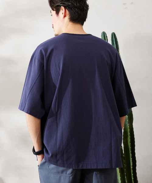 ARMY TWILL(アーミーツイル)の「【ARMY TWILL / アーミーツイル】別注 スリーピング ヘンリーネックシャツ(Tシャツ/カットソー・メンズ・ホワイト/ベージュ/ネイビー/カーキ・MEDIUM/LARGE)」の19枚目の写真