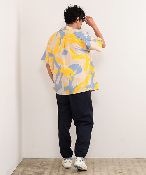 AUBERGE BONHEUR 限定 バスクシャツ スウェット Tシャツ パンツ HELLY HANSEN（ヘリーハンセン）の「HELLY HANSEN / ビーチプリント