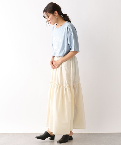 あずページ AZUL BY MOUSSY | フォト切り替えTシャツ (Tシャツ・カットソー