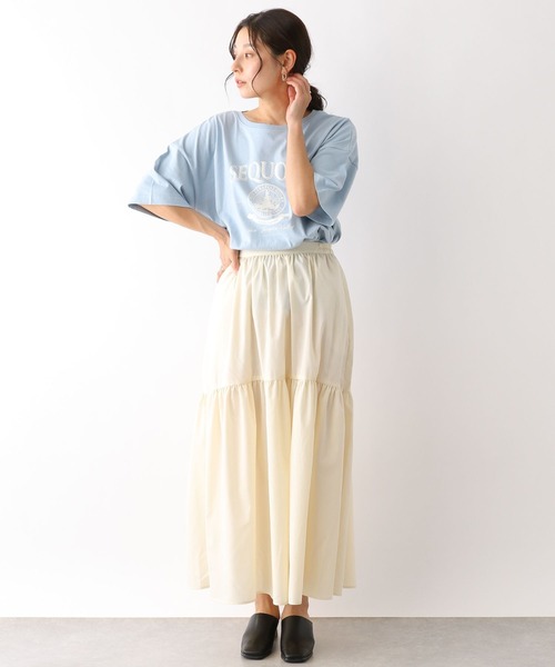 あずページ LEPSIM（レプシィム）の「アソートプリントT 177185（Tシャツ