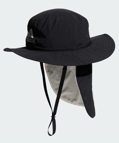 adidas(アディダス)の「キッズUVバケットハット / アディダス adidas(ハット・キッズ・ブラック/ブルー/ブラック×ホワイト・SMALL/MEDIUM/X-SMALL)」の2枚目の写真