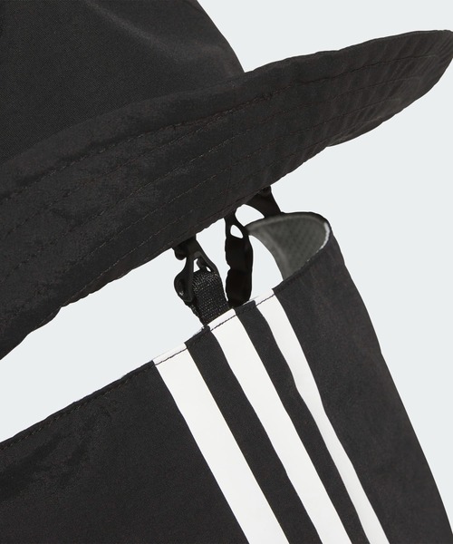 adidas(アディダス)の「キッズUVバケットハット / アディダス adidas(ハット・キッズ・ブラック/ブルー/ブラック×ホワイト・SMALL/MEDIUM/X-SMALL)」の10枚目の写真