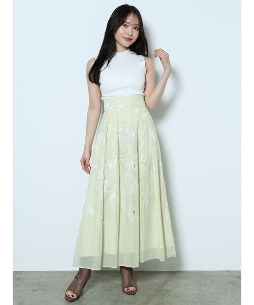 MERCURYDUO（マーキュリーデュオ）の「2WAYノースリコンパクトニット（ニット/セーター・レディース・ラベンダー/オフホワイト/ブラック/レッド・FREE）」の20枚目の写真