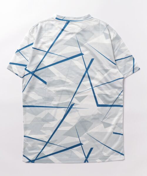 STYLEBLOCK(スタイルブロック)の「吸汗速乾総柄プリント半袖Tシャツ(Tシャツ/カットソー・メンズ・チャコール/ネイビー/ブラック/グレー・L/M/LL)」の5枚目の写真