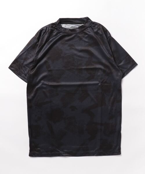 STYLEBLOCK(スタイルブロック)の「吸汗速乾総柄プリント半袖Tシャツ(Tシャツ/カットソー・メンズ・チャコール/ネイビー/ブラック/グレー・L/M/LL)」の12枚目の写真