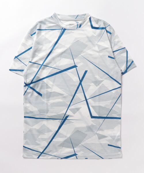 STYLEBLOCK(スタイルブロック)の「吸汗速乾総柄プリント半袖Tシャツ(Tシャツ/カットソー・メンズ・チャコール/ネイビー/ブラック/グレー・L/M/LL)」の11枚目の写真