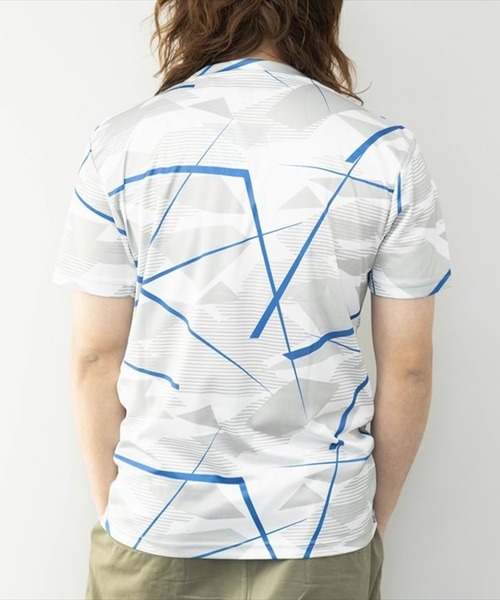 STYLEBLOCK(スタイルブロック)の「吸汗速乾総柄プリント半袖Tシャツ(Tシャツ/カットソー・メンズ・チャコール/ネイビー/ブラック/グレー・L/M/LL)」の6枚目の写真