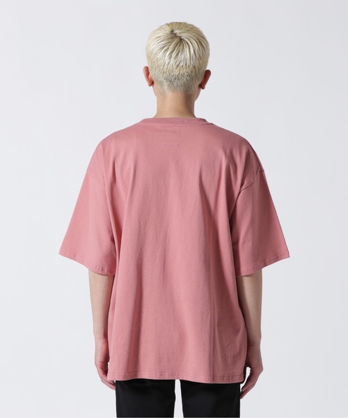 BEAVER（ビーバー）の「B omnivore/ビーオムニボー　FLOWER TEE 16/S オープンエンド天竺 Tシャツ（Tシャツ/カットソー・メンズ・ブラック/ホワイト/ピンク・L/M）」の16枚目の写真