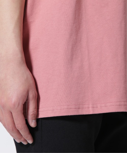 BEAVER（ビーバー）の「B omnivore/ビーオムニボー　FLOWER TEE 16/S オープンエンド天竺 Tシャツ（Tシャツ/カットソー・メンズ・ブラック/ホワイト/ピンク・L/M）」の19枚目の写真