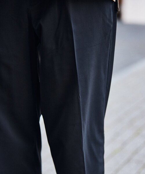 EDIFICE（エディフィス）の「”接触冷感機能” クールタッチ トロピカル イージーパンツ（スラックス・メンズ・ネイビー/ベージュ/ブラック/ブラウン・SMALL/MEDIUM/LARGE）」の10枚目の写真