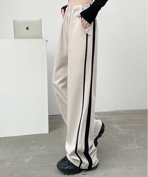 デザインライン トラックパンツ culw480（その他パンツ）｜c.u.l