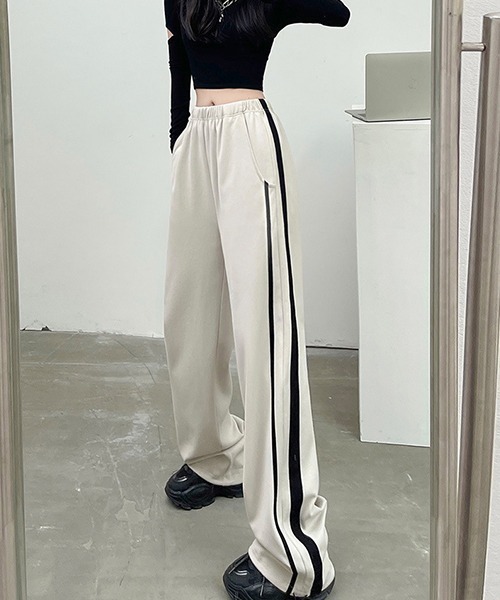 デザインライン トラックパンツ culw480（その他パンツ）｜c.u.l