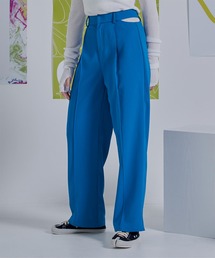 サイドカットセミワイドパンツ