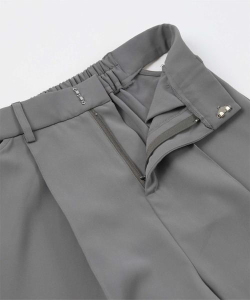 miette（ミエット）の「サイドカットセミワイドパンツ（その他パンツ・レディース・ブルー/グレー/ブラック・FREE）」の13枚目の写真