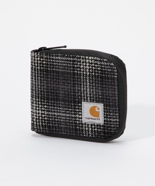 Carhartt WIP(カーハートダブリューアイピー)の「CARHARTT WIP FLINT ZIP WALLETカーハート ワークインプログレス フリントジップ 2つ折り 財布(財布・メンズ・ブラウン/その他1/ダークグリーン/マルチ/その他2/ダークブルー・FREE)」の4枚目の写真