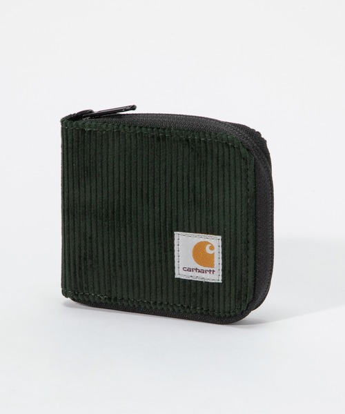 Carhartt WIP(カーハートダブリューアイピー)の「CARHARTT WIP FLINT ZIP WALLETカーハート ワークインプログレス フリントジップ 2つ折り 財布(財布・メンズ・ブラウン/その他1/ダークグリーン/マルチ/その他2/ダークブルー・FREE)」の2枚目の写真