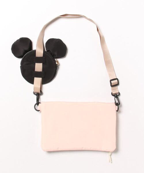 Disney(ディズニー)の「ディズニー ミッキー&フレンズ カスタムサコッシュ(ボディバッグ/ウエストポーチ・レディース・グレー系その他/ピンク・FREE)」の11枚目の写真