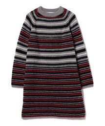 Ray BEAMS | NOMA t.d. × Ray BEAMS / 別注 マルチ ストライプ ワンピース(ワンピース)