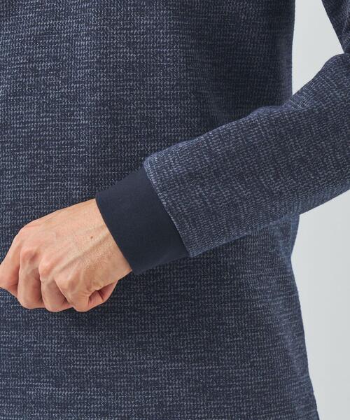 green label relaxing（グリーンレーベルリラクシング）の「【WEB限定】JUSTFIT メランジ クルーネック カットソー（Tシャツ/カットソー・メンズ・ネイビー/グレー/ダークグレー・XL/L/M/S）」の10枚目の写真