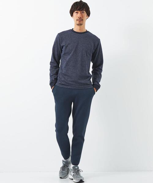 green label relaxing（グリーンレーベルリラクシング）の「【WEB限定】JUSTFIT メランジ クルーネック カットソー（Tシャツ/カットソー・メンズ・ネイビー/グレー/ダークグレー・XL/L/M/S）」の13枚目の写真