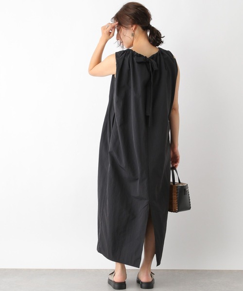 LEPSIM(レプシィム)の「バックデザインノースリワンピ 906183(ワンピース・レディース・ブラック/ベージュ/ブラウン・FREE)」の9枚目の写真
