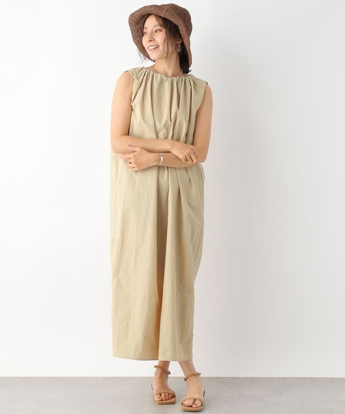 LEPSIM(レプシィム)の「バックデザインノースリワンピ 906183(ワンピース・レディース・ブラック/ベージュ/ブラウン・FREE)」の12枚目の写真