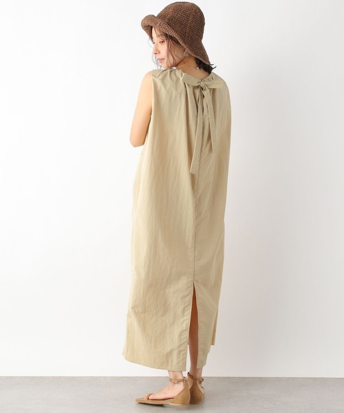 LEPSIM(レプシィム)の「バックデザインノースリワンピ 906183(ワンピース・レディース・ブラック/ベージュ/ブラウン・FREE)」の13枚目の写真