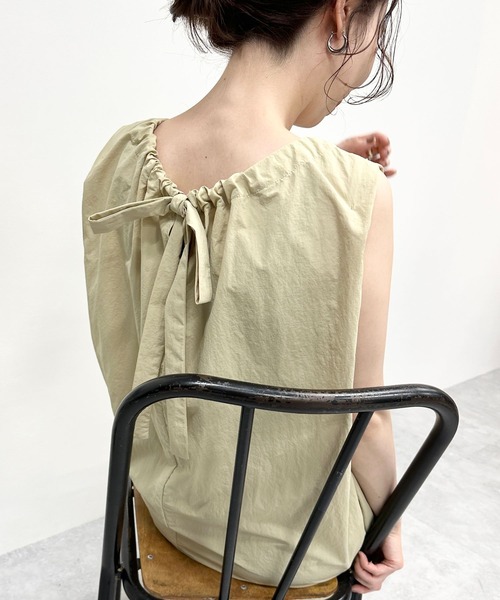 LEPSIM(レプシィム)の「バックデザインノースリワンピ 906183(ワンピース・レディース・ブラック/ベージュ/ブラウン・FREE)」の10枚目の写真