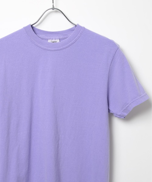 comfort colors（コンフォートカラーズ）の「【COMFORT COLORS】カラバリ豊富！6.1オンスガーメントダイTシャツ半袖 CC1717 MURS（Tシャツ/カットソー・メンズ・オレンジ/ダークグリーン/ホワイト/ピンク/マスタード/ライトイエロー/カーキ/グレイッシュブルー/ネイビー/グリーン/スミクロ/ワイン/アイボリー/スカイブルー/インディゴブルー/グレー/フューシャピンク/レッド/オリーブ/ブラウン/ラベンダー/ブルー・S/M/L/XL）」の15枚目の写真