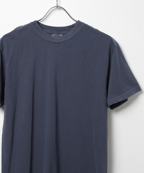 comfort colors（コンフォートカラーズ）の「【COMFORT COLORS】カラバリ豊富！6.1オンスガーメントダイTシャツ半袖 CC1717 MURS（Tシャツ/カットソー・メンズ・オレンジ/ダークグリーン/ホワイト/ピンク/マスタード/ライトイエロー/カーキ/グレイッシュブルー/ネイビー/グリーン/スミクロ/ワイン/アイボリー/スカイブルー/インディゴブルー/グレー/フューシャピンク/レッド/オリーブ/ブラウン/ラベンダー/ブルー・S/M/L/XL）」の11枚目の写真