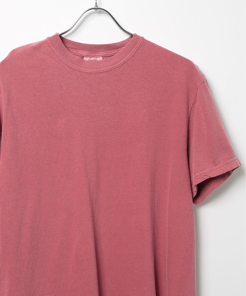 comfort colors（コンフォートカラーズ）の「【COMFORT COLORS】カラバリ豊富！6.1オンスガーメントダイTシャツ半袖 CC1717 MURS（Tシャツ/カットソー・メンズ・オレンジ/ダークグリーン/ホワイト/ピンク/マスタード/ライトイエロー/カーキ/グレイッシュブルー/ネイビー/グリーン/スミクロ/ワイン/アイボリー/スカイブルー/インディゴブルー/グレー/フューシャピンク/レッド/オリーブ/ブラウン/ラベンダー/ブルー・S/M/L/XL）」の20枚目の写真