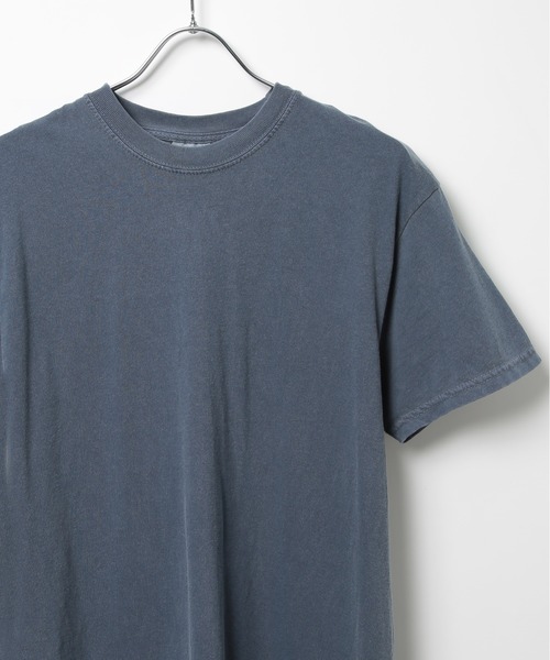 comfort colors（コンフォートカラーズ）の「【COMFORT COLORS】カラバリ豊富！6.1オンスガーメントダイTシャツ半袖 CC1717 MURS（Tシャツ/カットソー・メンズ・オレンジ/ダークグリーン/ホワイト/ピンク/マスタード/ライトイエロー/カーキ/グレイッシュブルー/ネイビー/グリーン/スミクロ/ワイン/アイボリー/スカイブルー/インディゴブルー/グレー/フューシャピンク/レッド/オリーブ/ブラウン/ラベンダー/ブルー・S/M/L/XL）」の14枚目の写真