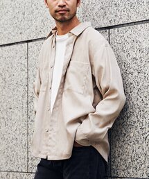 EDIFICE | フェイクスウェード CPOシャツ(ミリタリージャケット)