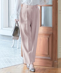 センタープレスワイドパンツ