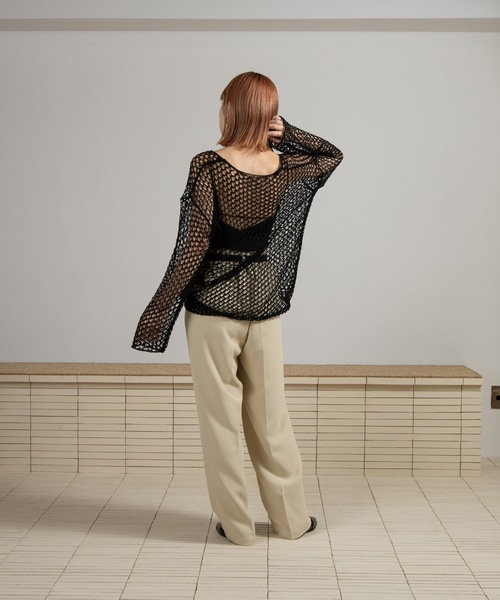 Amiur（エミレ）の「smooth mesh tops / スムースメッシュ