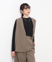 ◆3シーズン活躍！ しぼしぼハイネックトップス