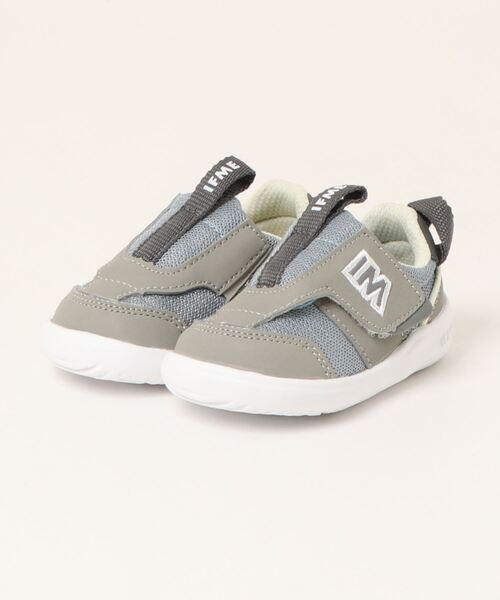 IFME（イフミー）の「IFME イフミー patto パット ベビー メッシュスニーカー【軽量】 20-3801（スニーカー・キッズ・オレンジ/グレー/ブラック・13.5cm/14.0cm/12.5cm/13.0cm/14.5cm/12cm/15.0cm）」の2枚目の写真