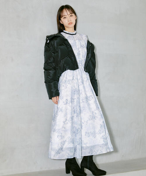 【関税込み】Juun.J グリーン ドローストリング フーディ JILL by JILL STUART（ジルバイジルスチュアート）の「◇ドロー