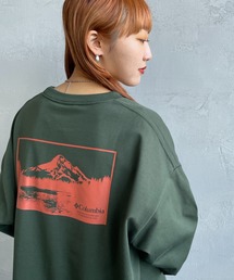 【WEB限定】[Columbia/コロンビア] Mount Hood バックグラフィック プリントTシャツ