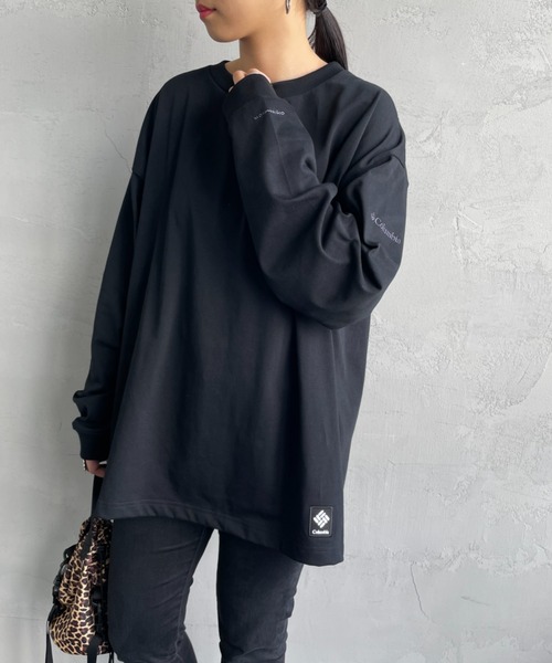 Columbia（コロンビア）の「【WEB限定】[Columbia/コロンビア] Mount Hood バックグラフィック プリントTシャツ（Tシャツ/カットソー・レディース・ダークグリーン/ホワイト/ブラック・M/L）」の21枚目の写真