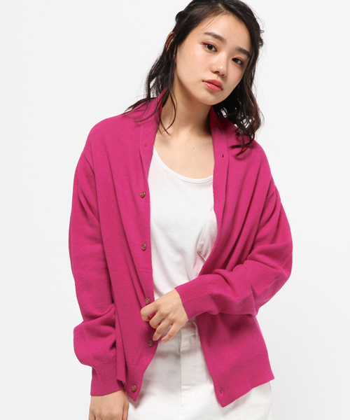 BEAMS BOY(ビームスボーイ)の「BEAMS BOY / 12ゲージ フジヤマ カーディガン(カーディガン/ボレロ・レディース・グレー/ブラック/レッド系その他・ONE SIZE)」の20枚目の写真