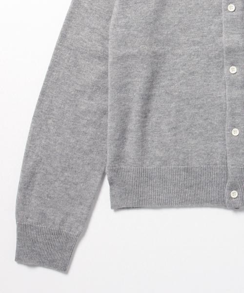 BEAMS BOY(ビームスボーイ)の「BEAMS BOY / 12ゲージ フジヤマ カーディガン(カーディガン/ボレロ・レディース・グレー/ブラック/レッド系その他・ONE SIZE)」の9枚目の写真