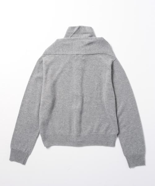 BEAMS BOY(ビームスボーイ)の「BEAMS BOY / 12ゲージ フジヤマ カーディガン(カーディガン/ボレロ・レディース・グレー/ブラック/レッド系その他・ONE SIZE)」の11枚目の写真